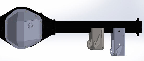 Jeep JK Heavy Duty Rear Lower Control Arm And Rear Shock Relocation Bracket
