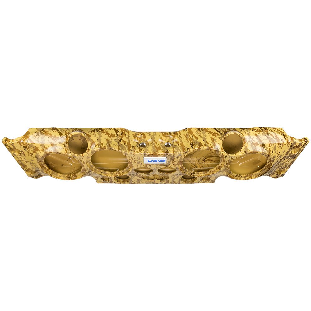 DS18 JK-SBAR/CM Exclusive Overhead Audio Bar System for JK/JKU Jeeps (4x 8" Speakers 4x3.72" Tweeters 2x1" Drivers) Camo Beige