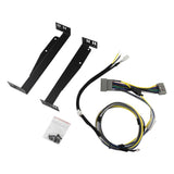 SQ 8" Under Seat Amplified Subwoofer with Plug and Play Harness for JK and JKU Jeeps.