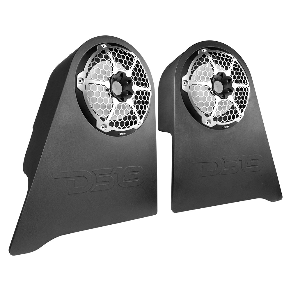 Jeep JK/JKU 12" Wheel Well Sealed Subwoofer Enclosure Left and Right Side