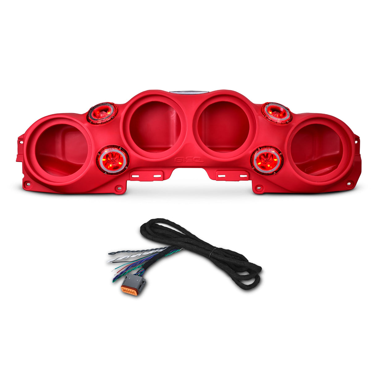 Jeep JL/JLU,JT Overhead Bar System Fits 4 X 8" Speakers (Not Included) and 4 X Tweeters PRO-TW4L and Harness Included DS18