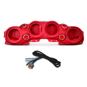 Jeep JL/JLU,JT Overhead Bar System Fits 4 X 8" Speakers (Not Included) and 4 X Tweeters PRO-TW4L and Harness Included DS18