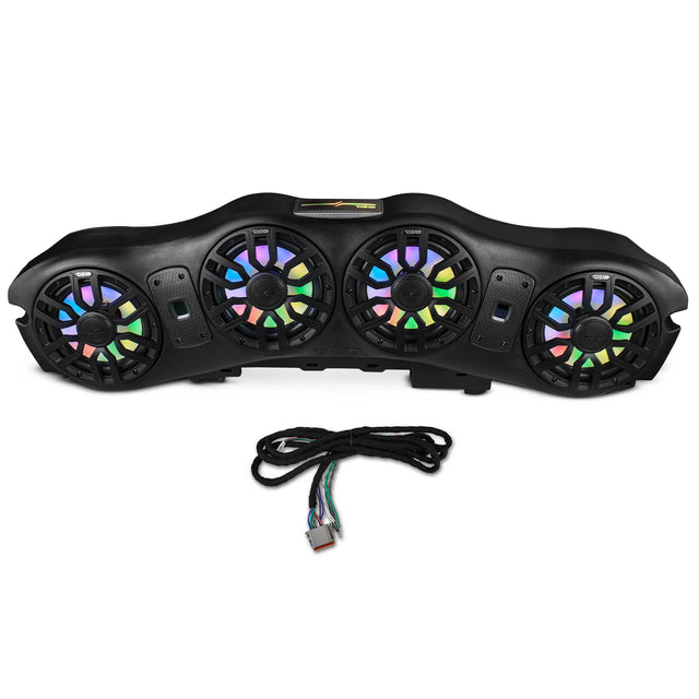 Jeep JL/JLU/JT 2024–2025 Overhead Sound Bar – Loaded with 4 x 8” NXL-IQ8 Marine Speakers DS18