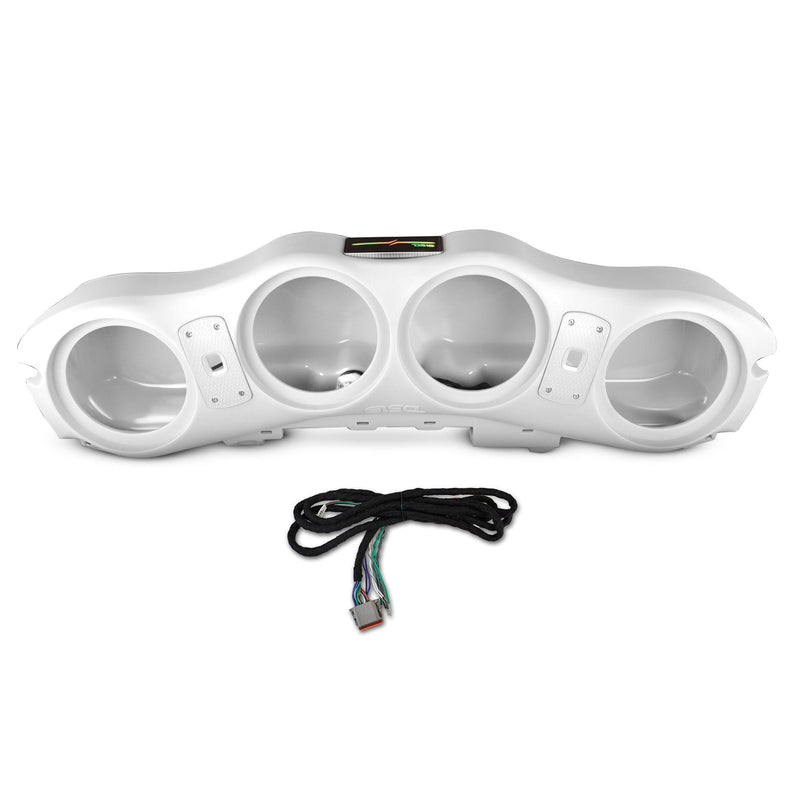 Jeep JL/JLU/JT 2024 Overhead Sound Bar – OEM Fit, Harness Included, Fits 4 x 8” Speakers