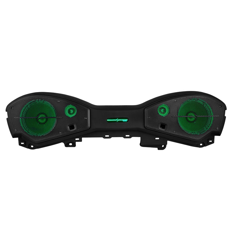 Jeep JL/JLU/JT 2024–2025 Overhead Sound Bar – Loaded with Digital LED Lights, Plug & Play