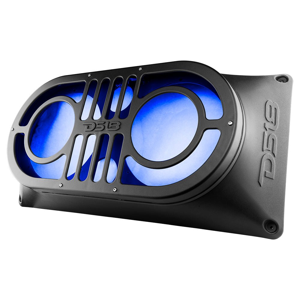 Jeep TJ,JK/JKU,JL/JLU Tailgate Loudspeaker Enclosure for 2 X 10" and 2 x 3" Tweeters