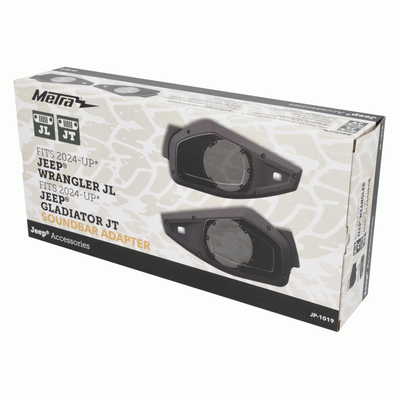Metra JP-1019 Soundbar Adapter Jeep® Wrangler and Gladiator Metra