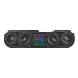 Jeep JT Gladiator Loaded Under Rear Seat Subwoofer Enclosure with 4 X 8" ZR8.2D, Leather Wrapped and Digital LED Lights | 1800 Watts RMS @ 1-Ohm DS18