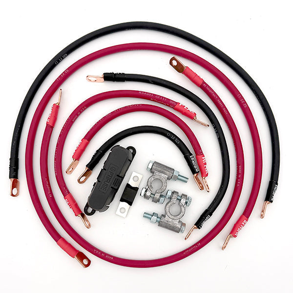 Jeep Cherokee XJ Big 7 Battery Cable Kit (1987-2001) Big7Kits