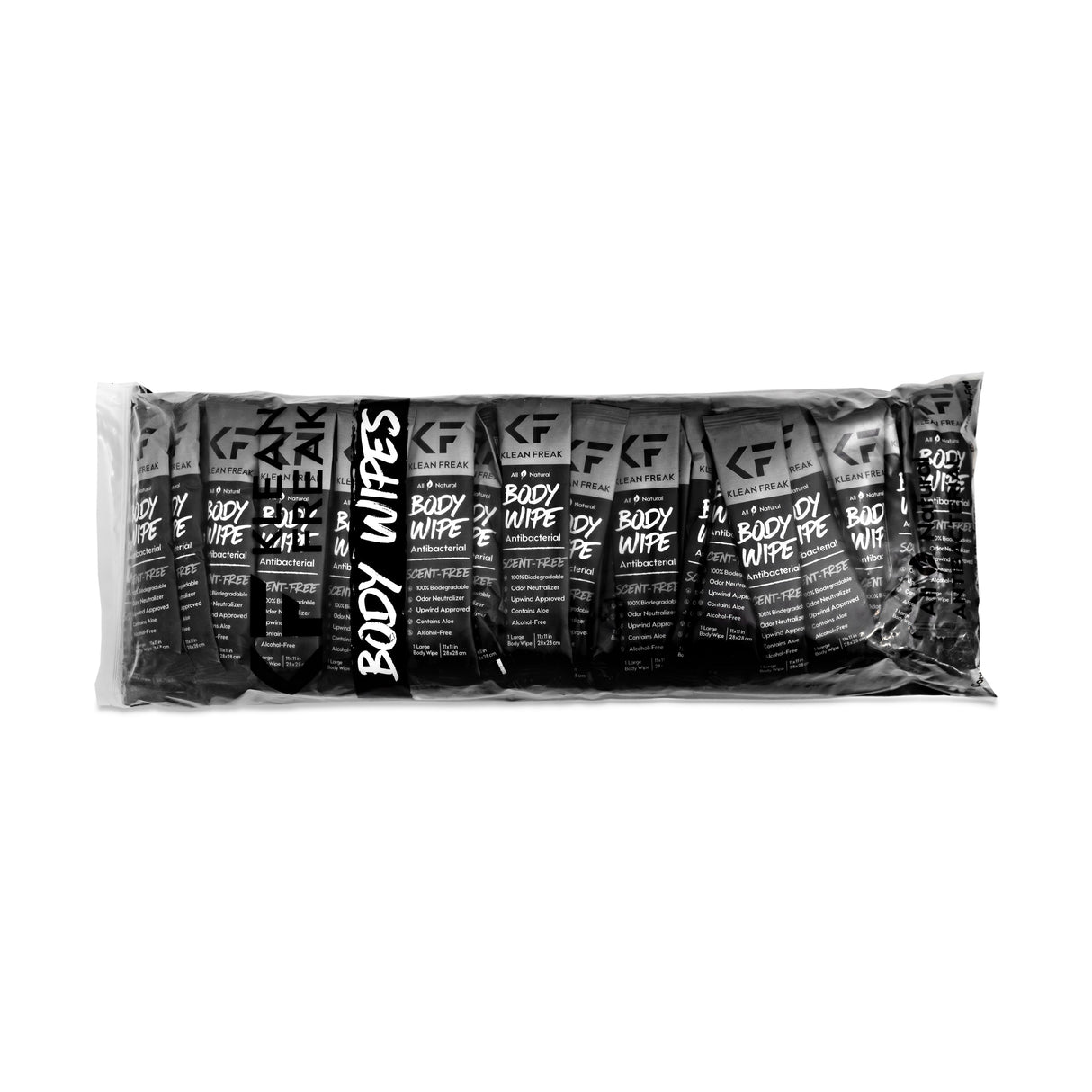 Body Wipes - 100 Pack Klean Freak