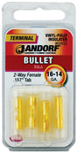 Jandorf  Bullet Adapter, 600 V, 16 to 14 AWG Wire,Yellow #60853 Jandorf