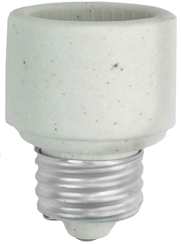 Jandorf Socket Extender, 660 W, Porcelain, Ivory, Matte #60422 Jandorf