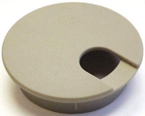 Jandorf  Desk Grommet, 2-1/2 in Dia Cable, Polystyrene, Almond #61603 Jandorf
