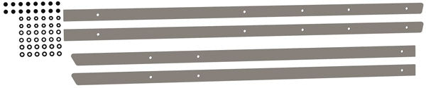 JL 4 Door Pinch Weld Covers