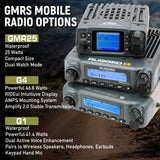 GMRS Mobile Radio Kit for Jeep Wrangler TJ, LJ, and JK