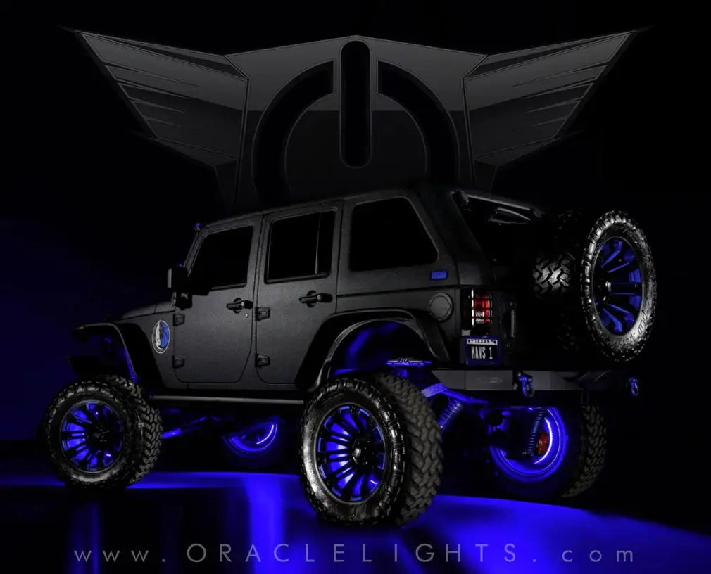 ORACLE LIGHTING LED ILLUMINATED WHEEL RINGS - COLORSHIFT oracle