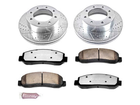 Powerstop Z36 Extreme Front Brake Kit, 2005-2011 Ford Powerstroke Powerstop Brakes