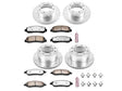 Powerstop Z36 Extreme Front and Rear Brake Kit, 2005-2007 Ford Powerstroke Powerstop Brakes