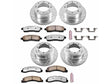 Powerstop Z36 Extreme Front and Rear Brake Kit, 1999 Ford Powerstroke Powerstop Brakes