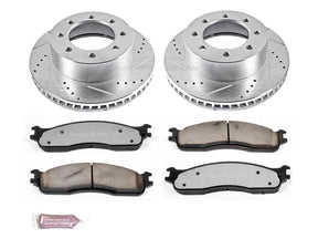Powerstop Z36 Extreme Front Brake Kit, 2019 Dodge Ram Cummins Powerstop Brakes