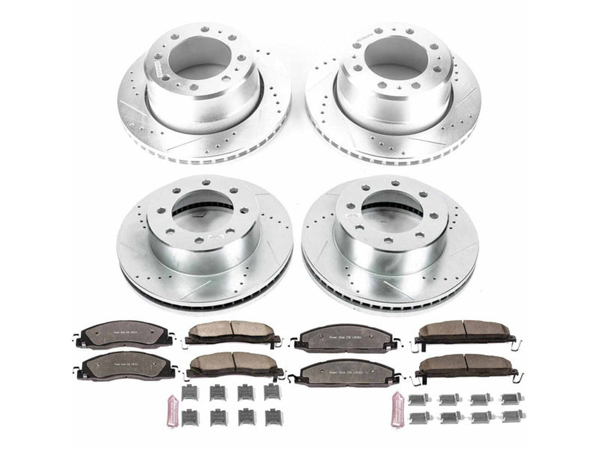 Powerstop Z36 Extreme Front and Rear Brake Kit, 2013-2018 Dodge Ram Cummins Powerstop Brakes