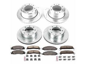 Powerstop Z36 Extreme Front and Rear Brake Kit, 2013-2018 Dodge Ram Cummins Powerstop Brakes