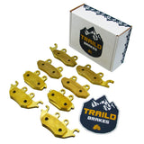 Kawasaki Mule Pro DX/DTX/FX/FXT/FXR 2015-2026 Brass Brake Pad Set Traild