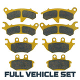 Kawasaki Ridge/Ridge Crew KWF1000 2024-2025 Ceramic Brake Pad Set Traild