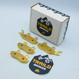 Yamaha Rhino 700 2008-2013 Brass Brake Pad Set Traild