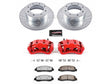Powerstop Z36 Extreme Front Brake Kit with Calipers, 2005-2011 Ford Powerstroke Powerstop Brakes