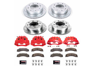 Powerstop Z36 Extreme Front and Rear Brake Kit, 2011 GM 6.6L Duramax Powerstop Brakes