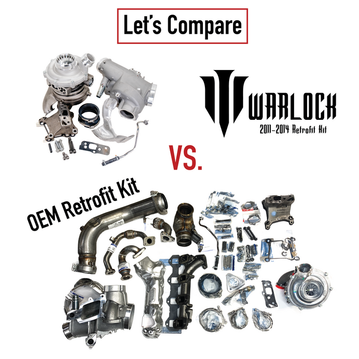 2011-2014 Powerstroke 6.7L KC Warlock Retrofit Turbo Kit
