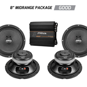 8″ Midrange Bundle PRV Audio