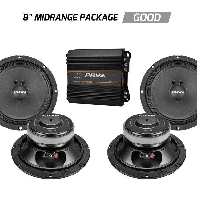 8″ Midrange Bundle PRV Audio