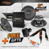 2000 Watts 8″ Bundle PRV Audio