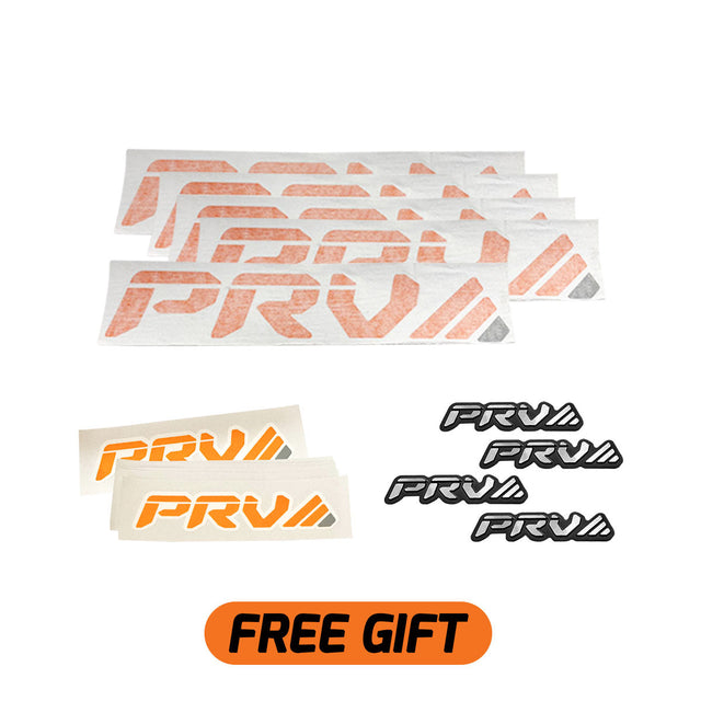 PRV Sticker & Badge Kit FREE GIFT PRV Audio