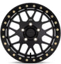 KMC Wheels MATTE BLACK W/ GLOSS BLACK LIP	 KM552 IMS KMC