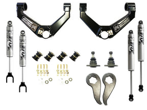 Kryptonite KR11STAGE3FOX Stage 3 Leveling Kit with Fox Shocks, 2011-2019 6.6L Duramax, LML L5P Kryptonite