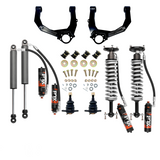 KRYPTONITE STAGE 3 LEVELING KIT WITH FOX PERFORMANCE ELITE SHOCKS FOR 1/2 TON 6 LUG TRUCKS 2019+ AT4/TRAIL BOSS