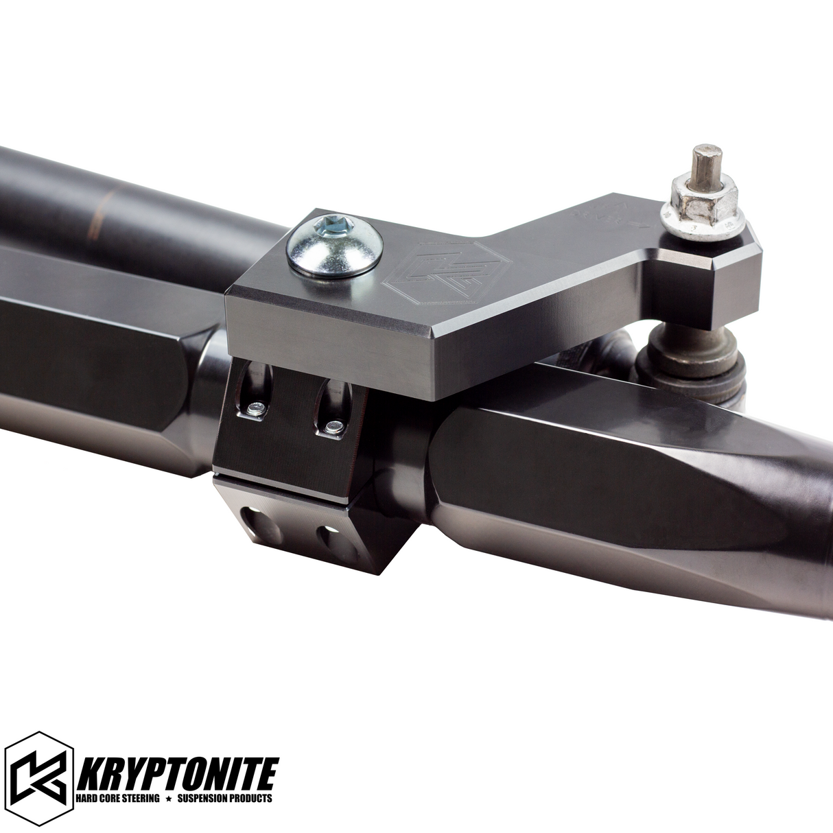 KRYPTONITE FORD SUPER DUTY F250/F350 DEATH GRIP STEERING STABILIZER ADAPTER KIT 2008-2025
