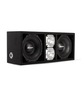 KTPONV2-208BLACK / DUAL 8" BLACK LOADED PORTED BOX + 2 TWEETER Comando Audio Inc.