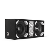 KTPONV2-208WHITE / DUAL 8" WHITE LOADED PORTED BOX + 2 TWEETER Comando Audio Inc.