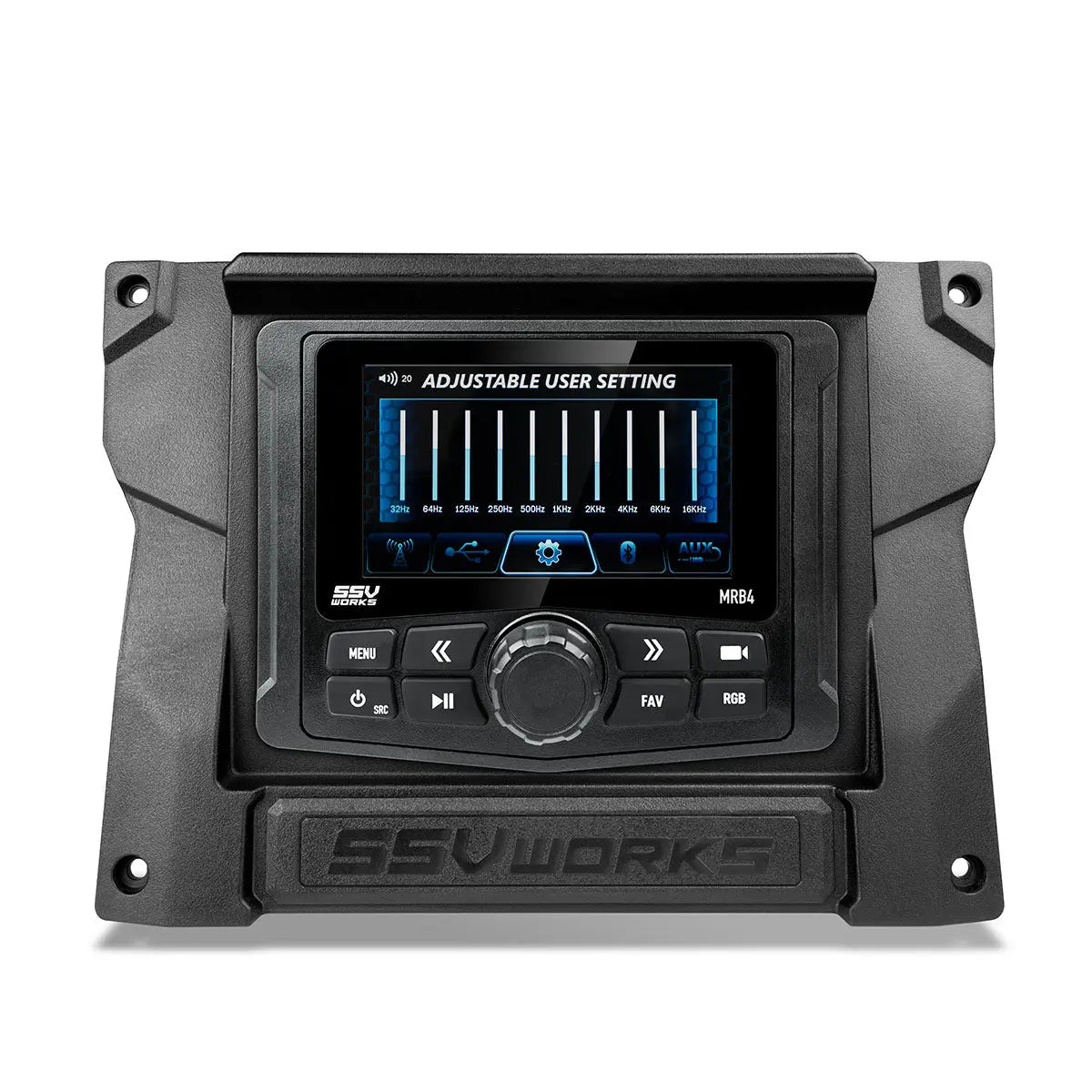 2020-2026 Kawasaki Teryx KRX1000 Multi-Media Receiver Dash Kit