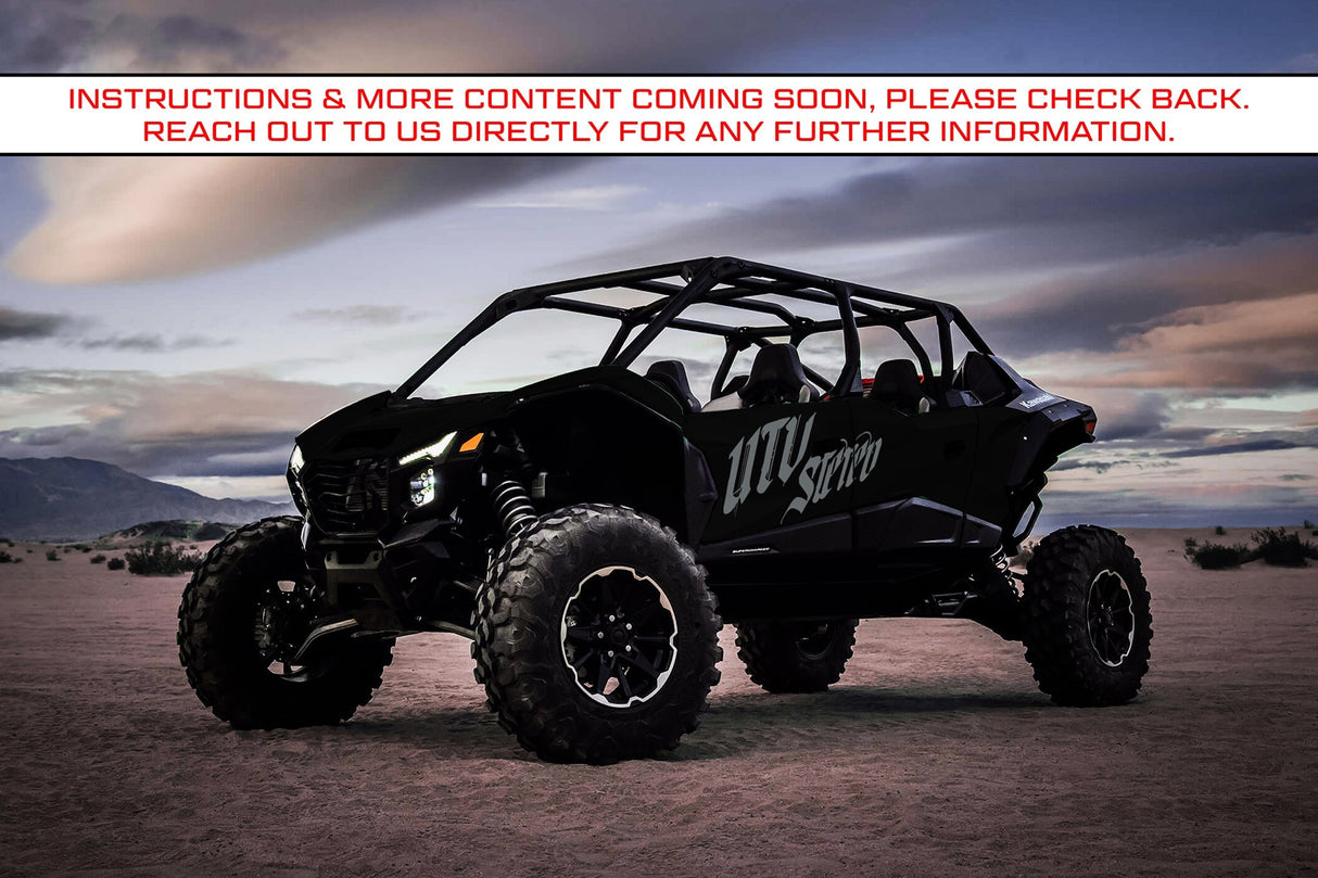 Kawasaki® Teryx H2 Garmin Tread® RCA OUTPUT KIT - 6 CH W/ REMOTE | UTVS-H2-GRM-RCA-OUT-KIT UTV Stereo