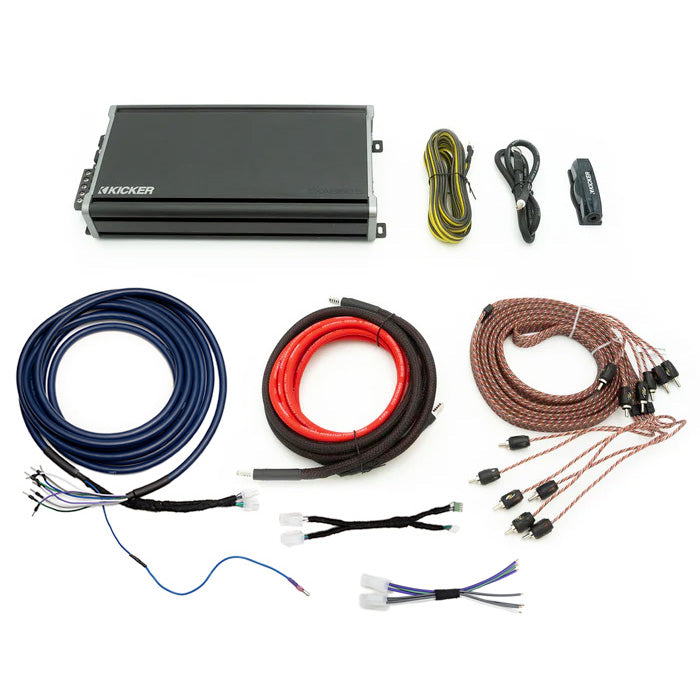 Kicker Plug and Play Full System 5-Channel, Speakers, Sub Bundle | '07- '18 Jeep JK Wrangler