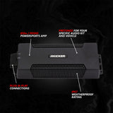 2017-2026 Can-Am® X3, Phase-5 V-Spec 6-Speaker 1650watt System w/JVC