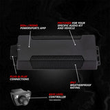 2020-2024 Polaris® RZR PRO Series Phase-3 V-Spec 3-Speaker 1400watt System w/MRB4 SSV Works