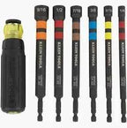 Klein tools ratcheting magnetic hollow power nut driver set TekShack