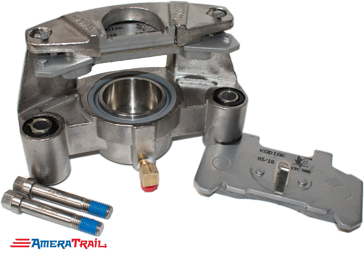 Kodiak 225 Stainless Steel Caliper fits 3500 - 6000 lb. Axles - Includes 1 Set of Pads & Guide Bolts
