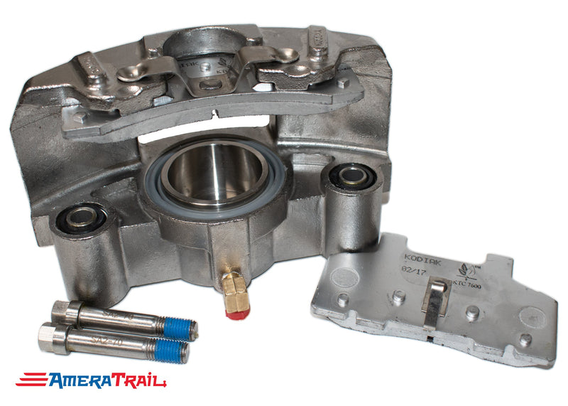 Kodiak 250 Stainless Steel Caliper fits 7000 - 8000 lb. Axles - Includes 1 Set of Pads & Guide Bolts